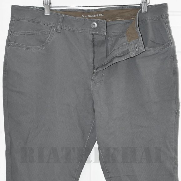GRAY NWT  G.H. Bass & Co.‎ Men's 6 Pocket Groundwork Pant - Picture 4 of 9
